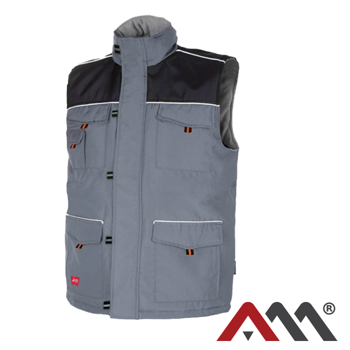 Mellény Szürke-narancs